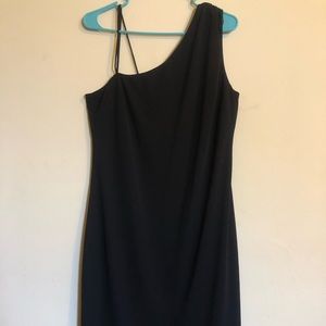 Reversible one shoulder dress by EXPRESS